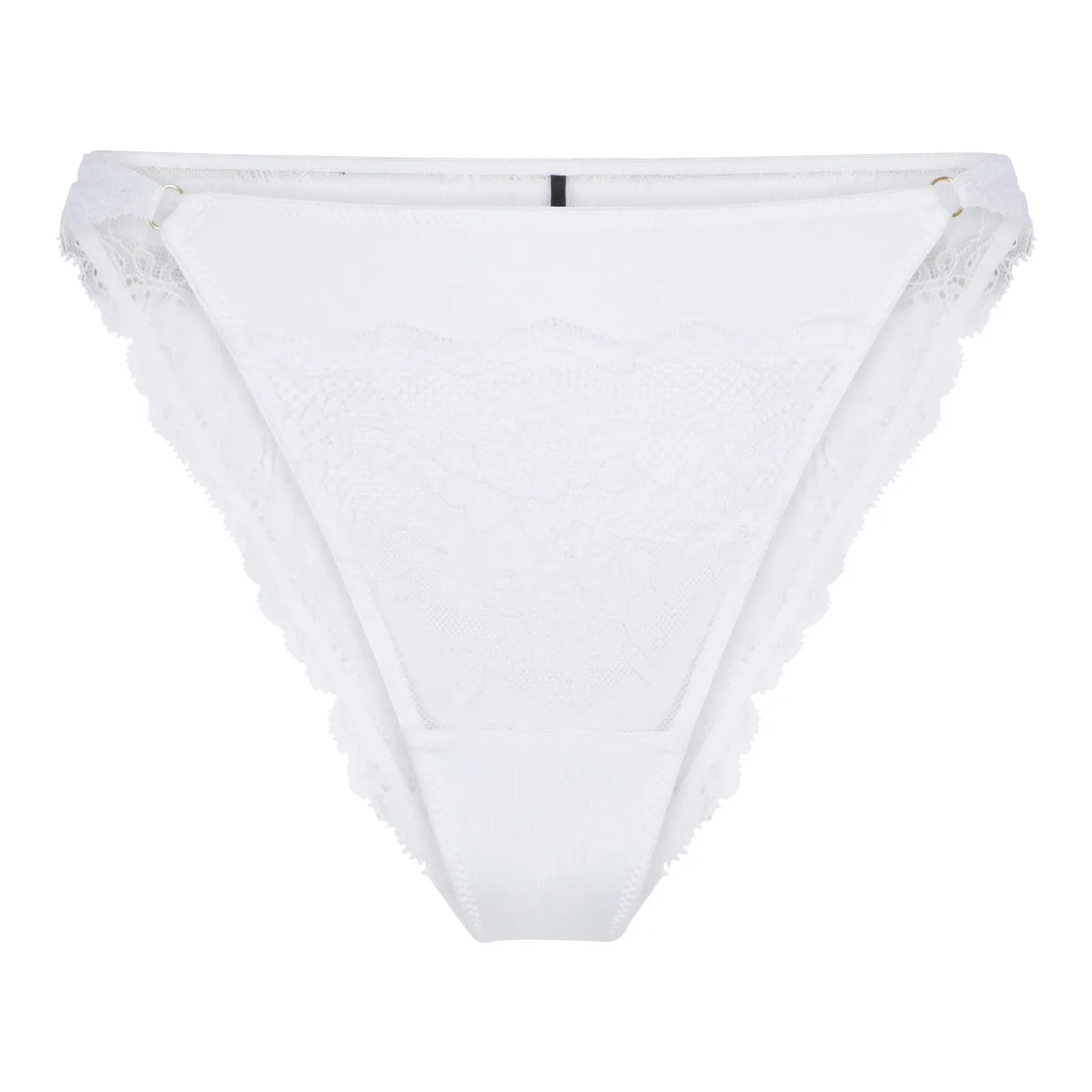 Off White Lace Brief