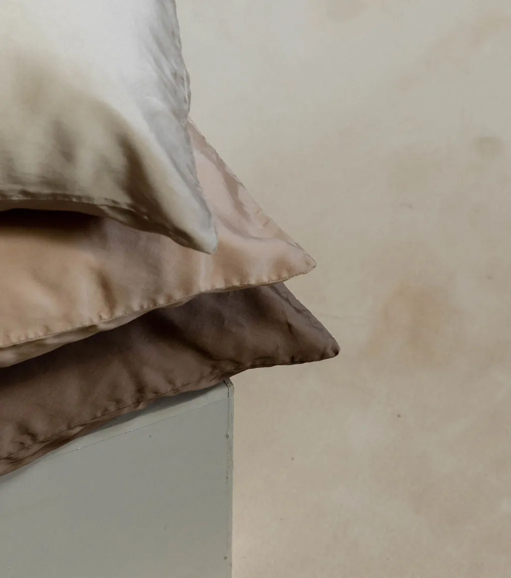 Silk Pillowcase in Dune