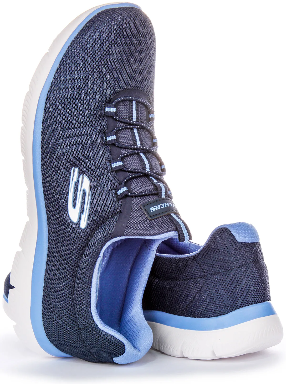 Skechers Summits Artist In Navy Blue For Women