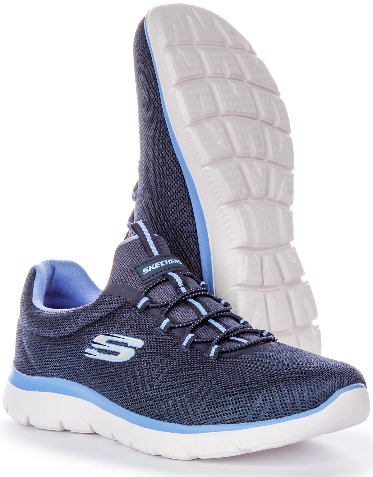 Skechers Summits Artist In Navy Blue For Women