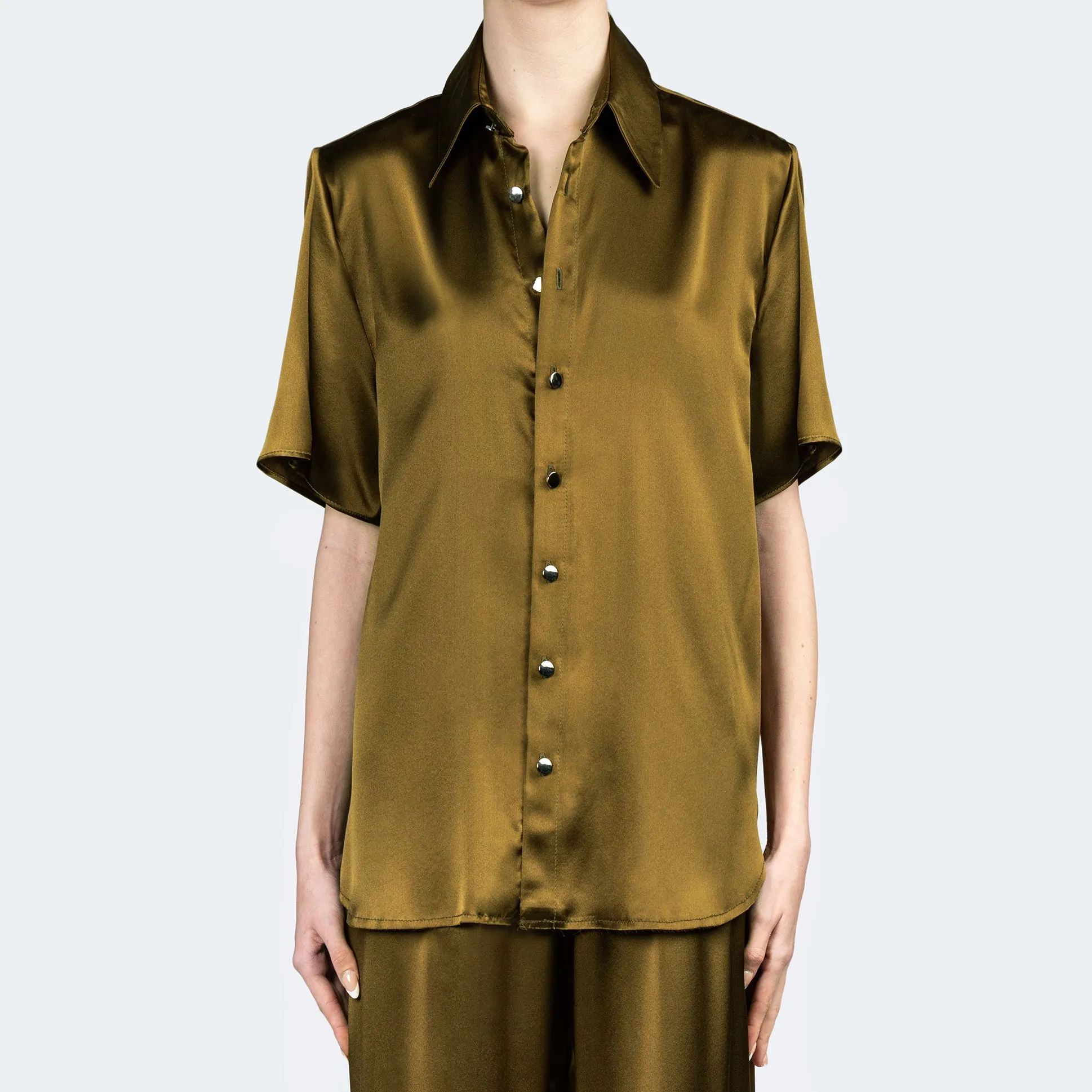 Studio Essential - Short Sleeve Blouse -  Commander