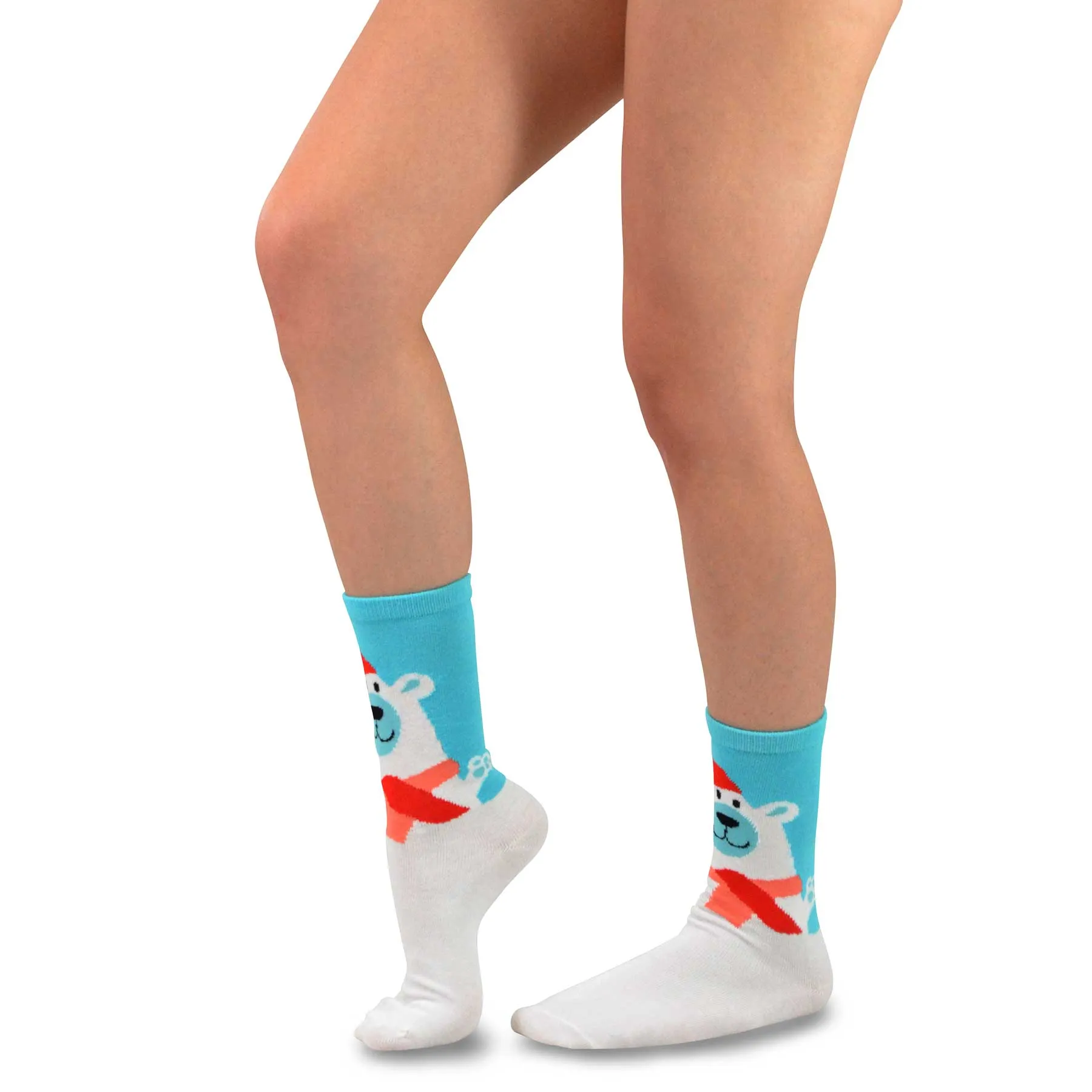 TeeHee Socks Women's Christmas Crew Assorted 12-Pack Gift Box C (11970)