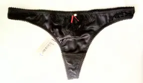 Thong Underpants - By Debenhams -Black