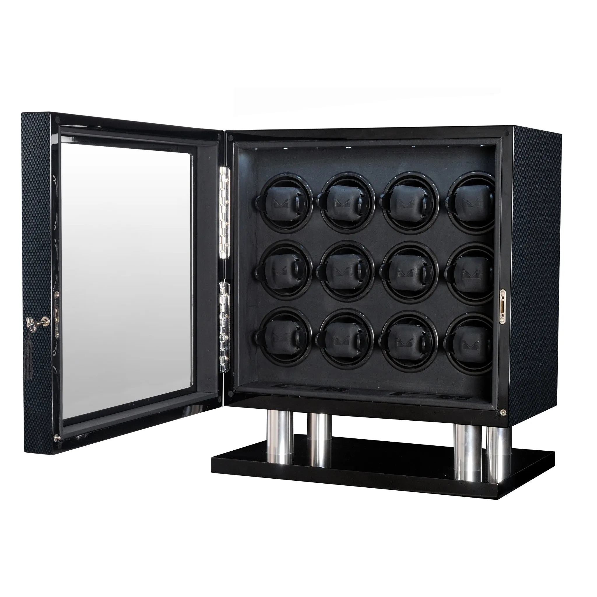 Volta Carbon Fiber 12 Watch Winder