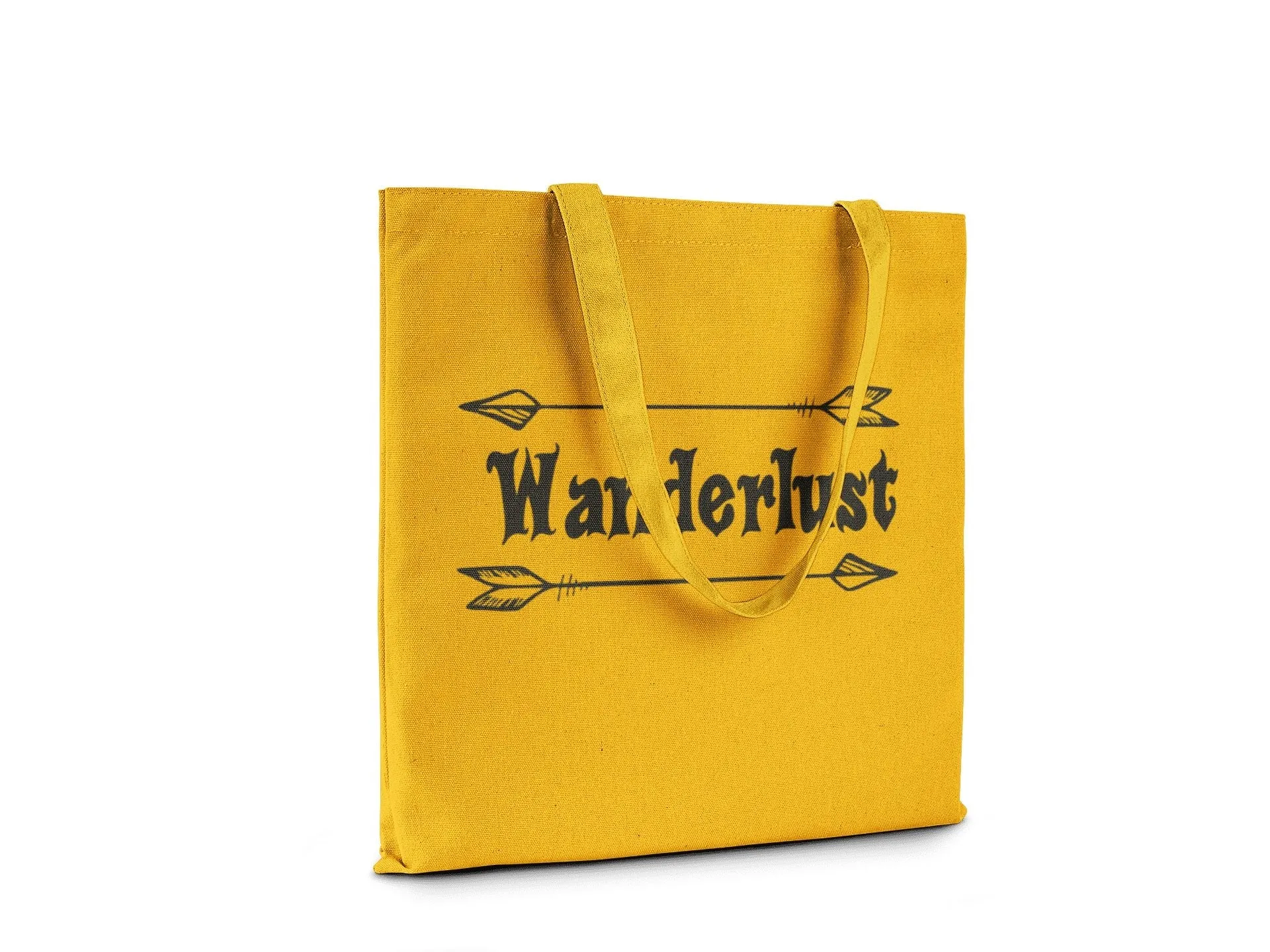 Wanderlust || Organic Cotton Tote Bag