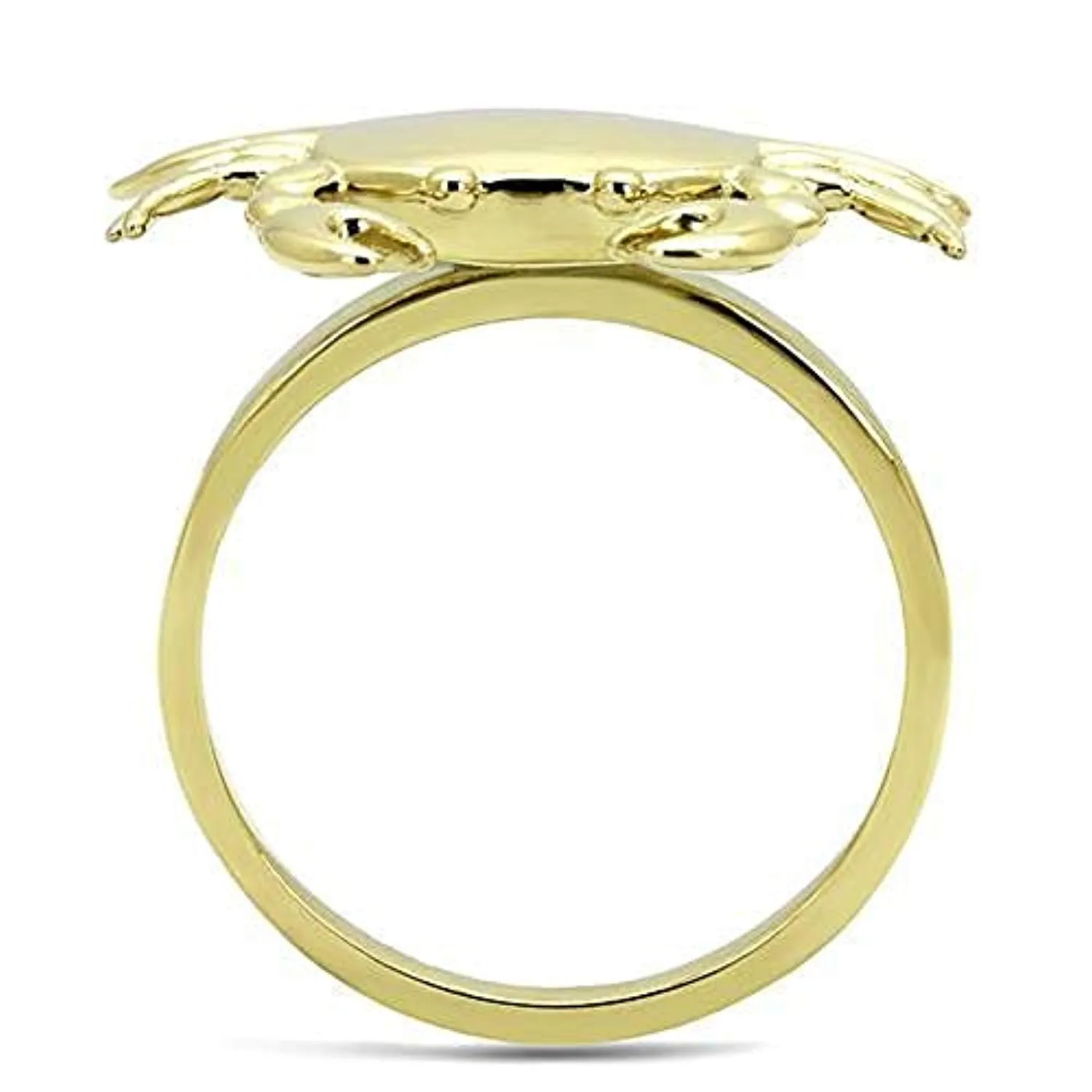 WildKlass Stainless Steel Ring IP Gold Women