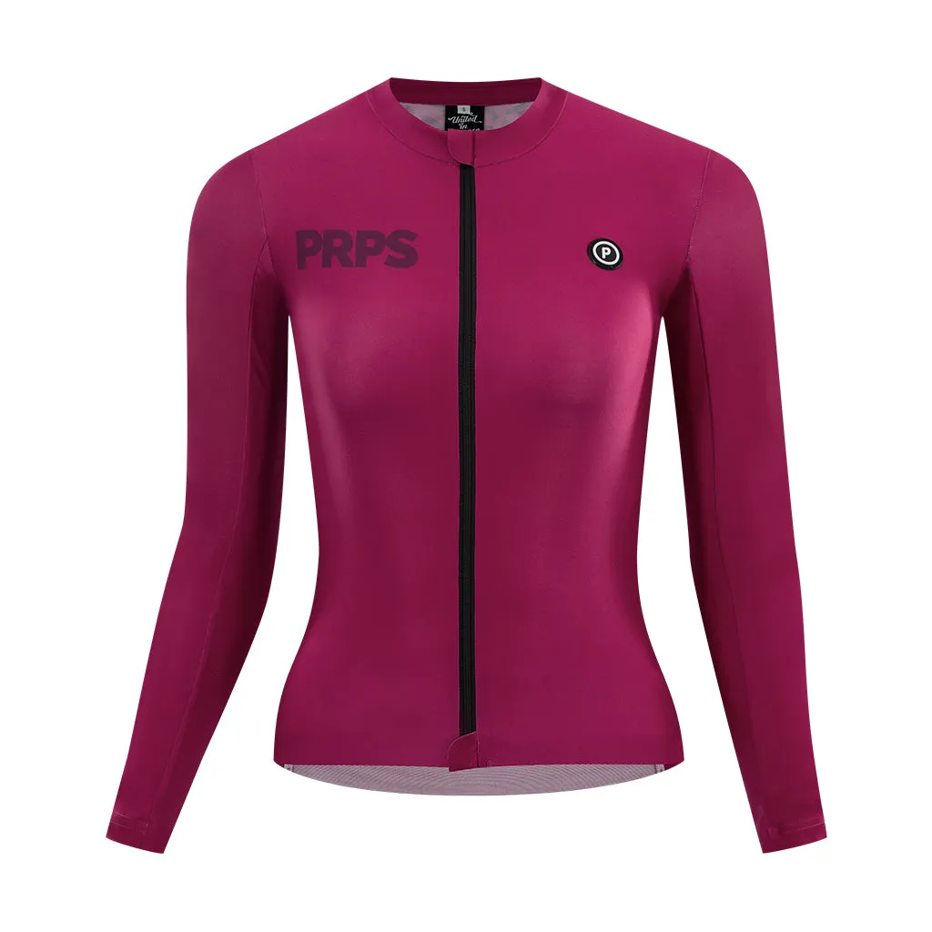 WOMEN Hypermesh Performance Cycling Jersey - Long Sleeve