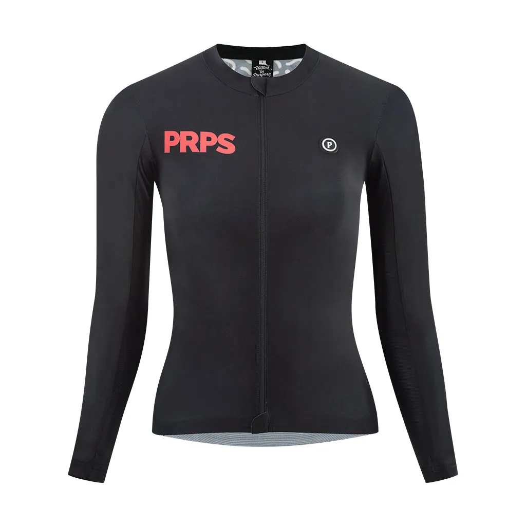 WOMEN Hypermesh Performance Cycling Jersey - Long Sleeve