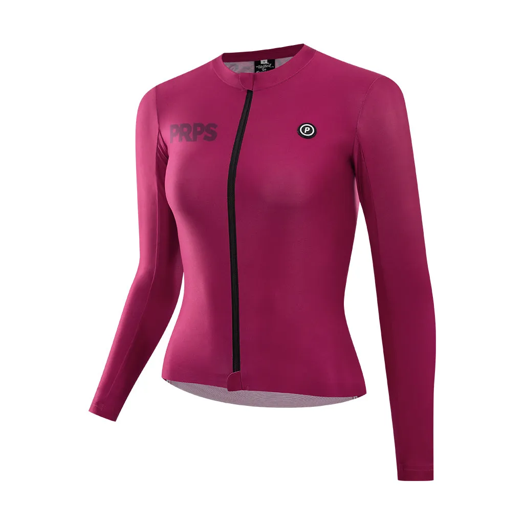 WOMEN Hypermesh Performance Cycling Jersey - Long Sleeve