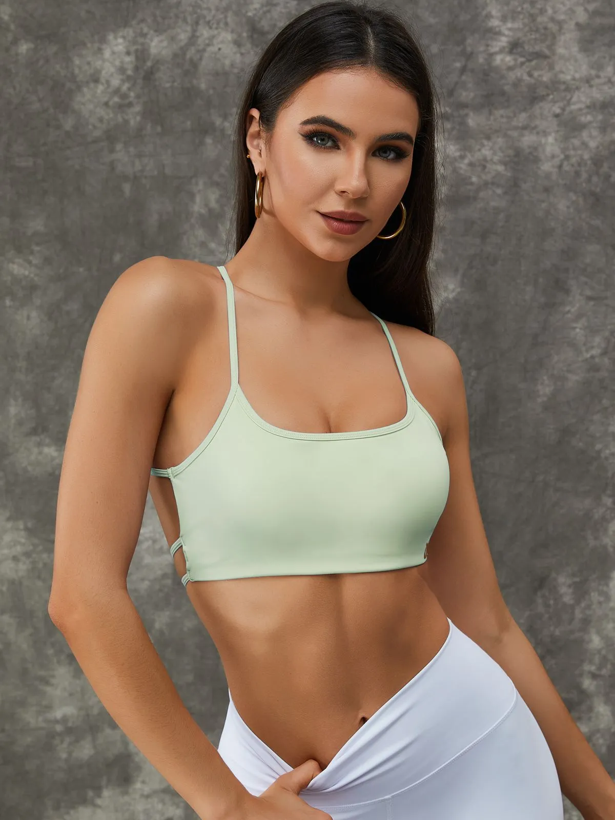 ZASUWA Female Cross Back Sports Bras